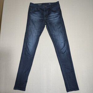 AG Adriano Goldschmied jeans The Farrah women's 27R ink blue High-rise Skinny